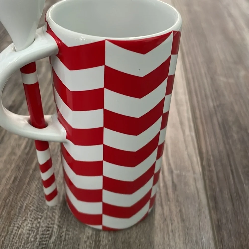 STARBUCKS Collectible Candy Cane Espresso Cup Mug